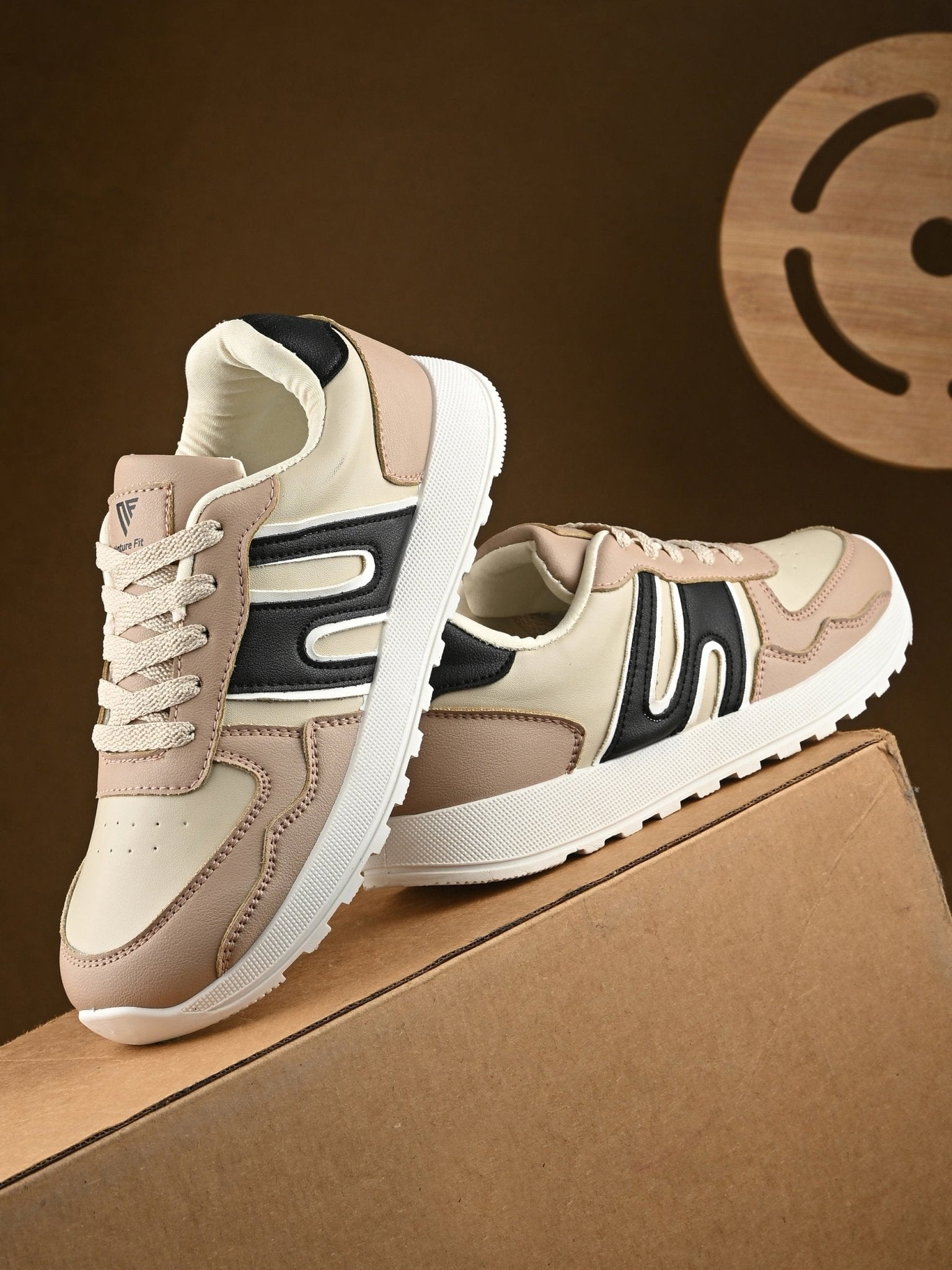 Nature Fit Joggers for women (Beige) - Nature Fit