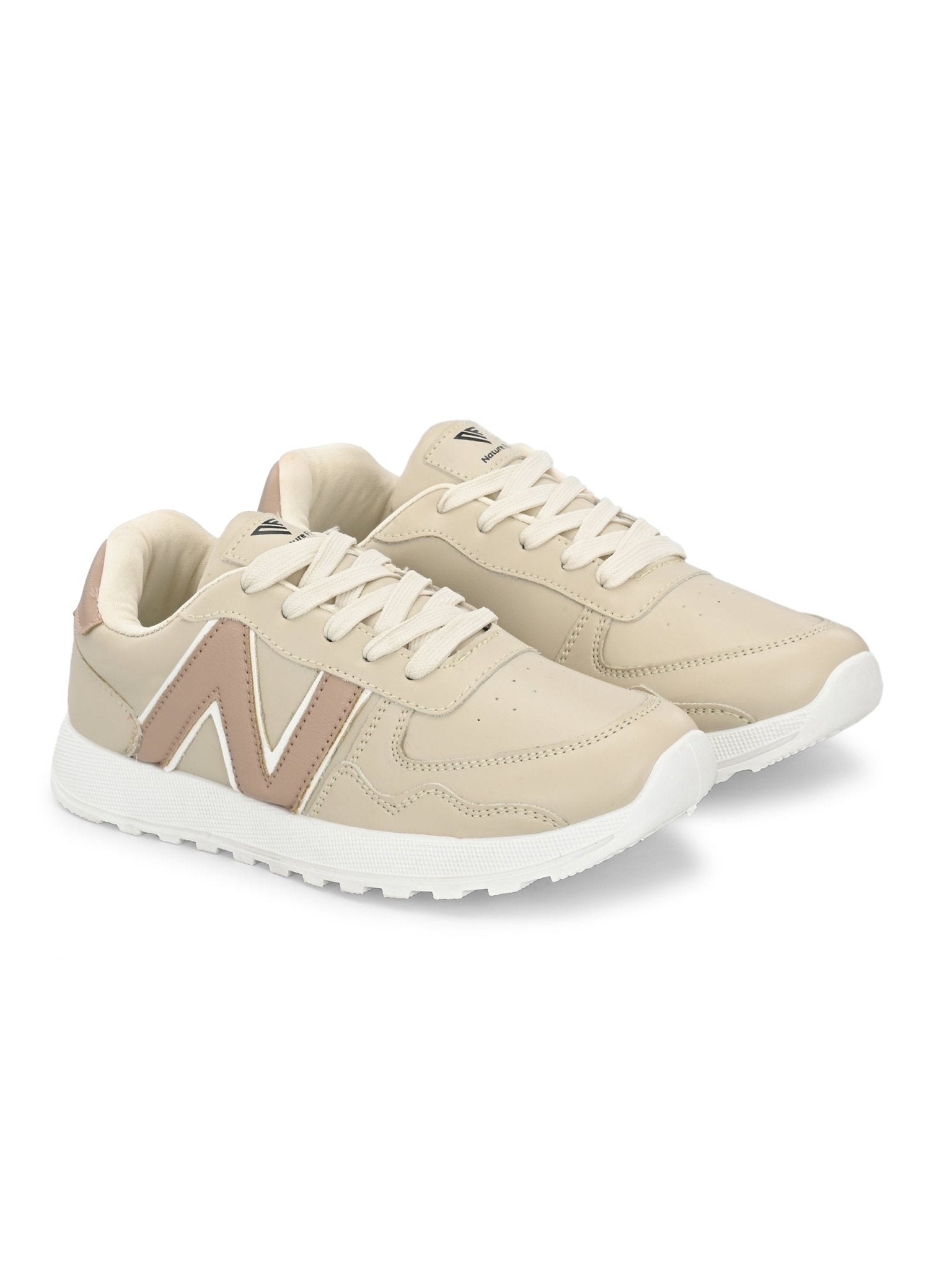 Nature Fit Joggers for women (Beige) - Nature Fit